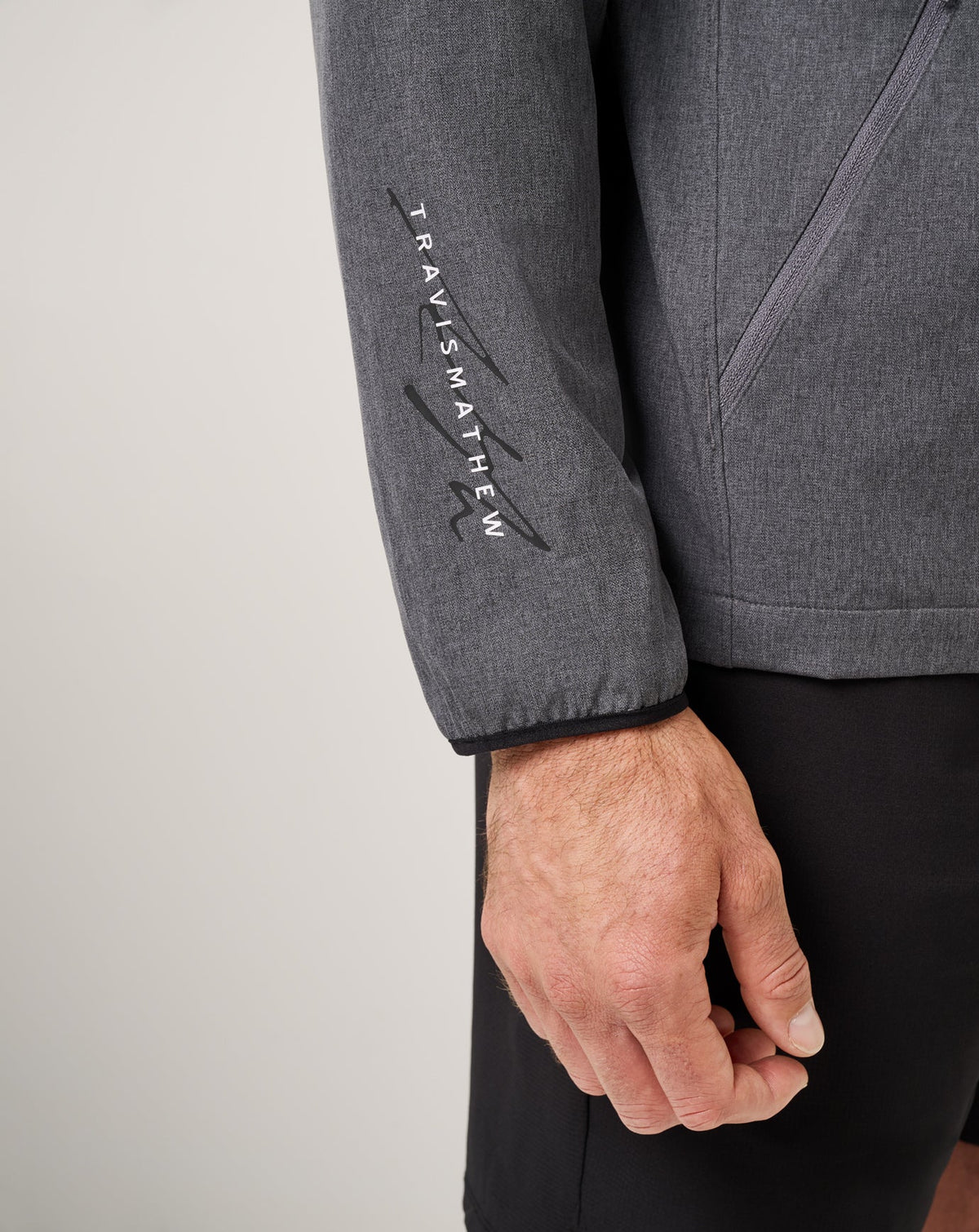 TravisMathew | Court Control Hoodie - Heather Dark Grey