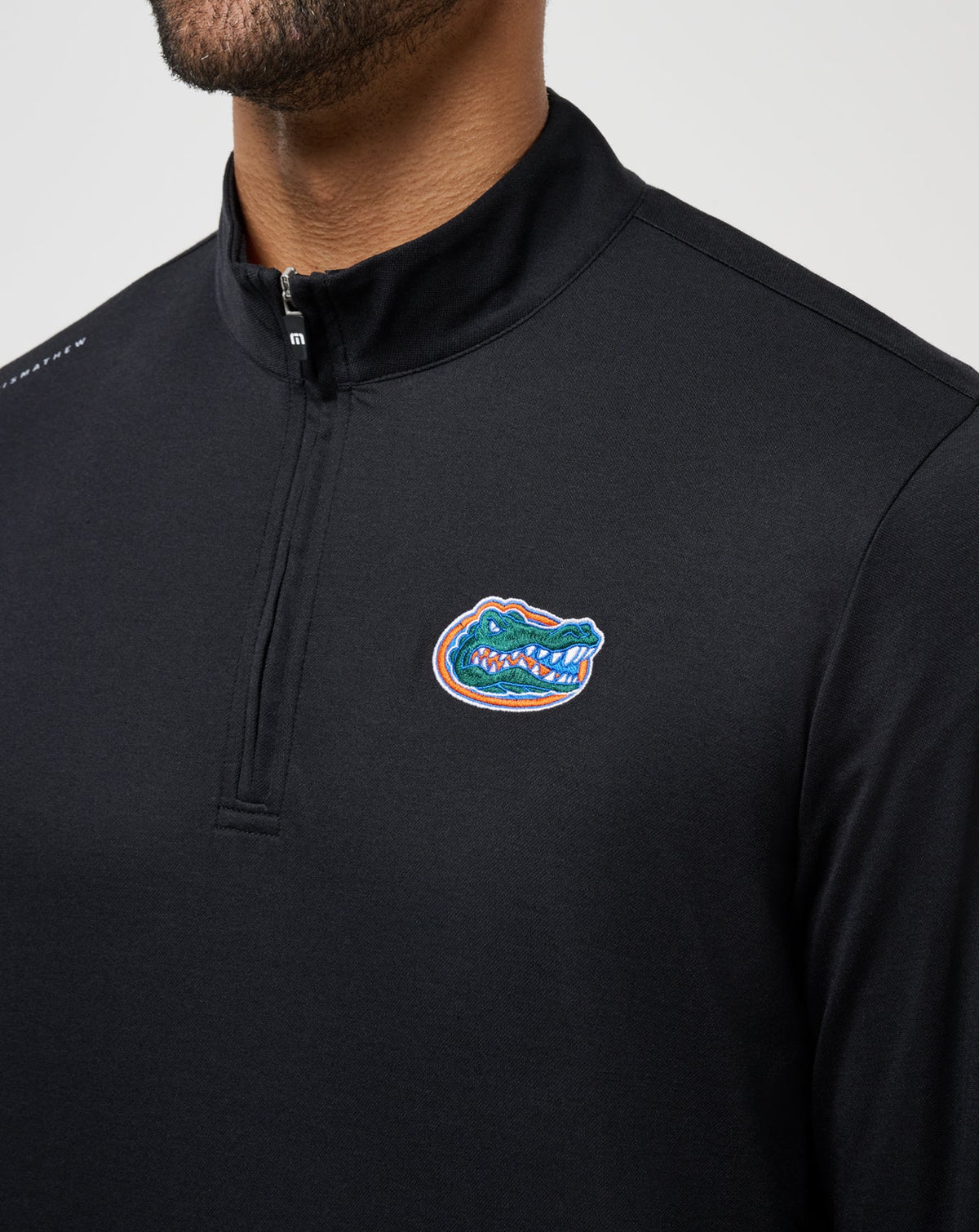 TravisMathew | Florida Time To Tailgate Quarter Zip - Black