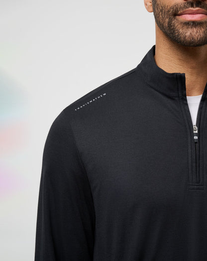 TravisMathew | Florida Time To Tailgate Quarter Zip - Black