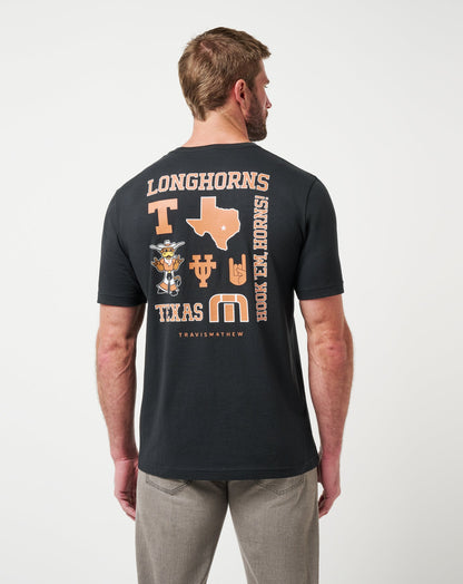 TravisMathew | UT Austin Friendly Rivalry Tee - Black