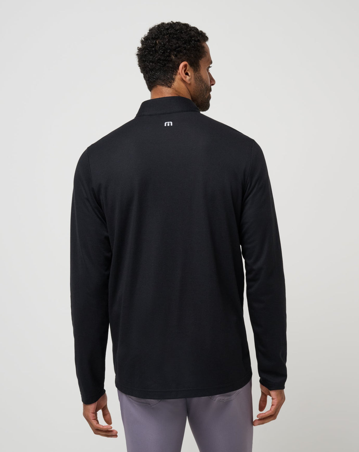 TravisMathew | Utah Time To Tailgate Quarter Zip - Black