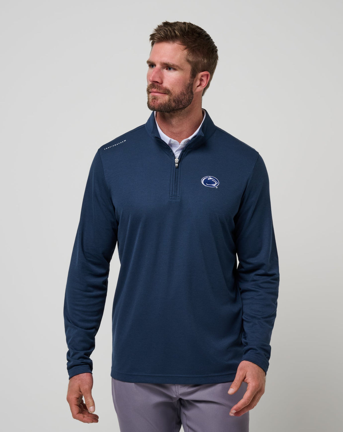TravisMathew | PSU Time To Tailgate Quarter Zip - Navy