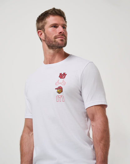 TravisMathew | Utah Playoffs 2.0 Tee - White