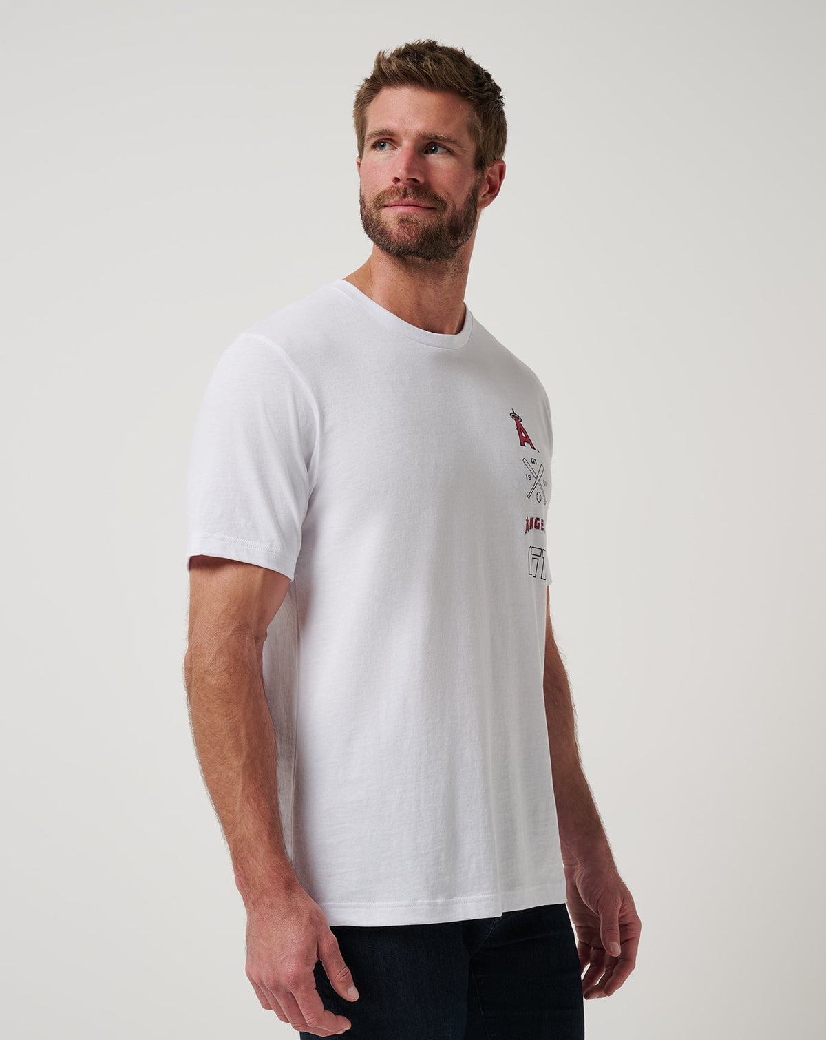 TravisMathew | Los Angeles Angels Sunset Slam 2.0 Tee - White