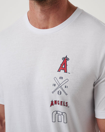 TravisMathew | Los Angeles Angels Sunset Slam 2.0 Tee - White