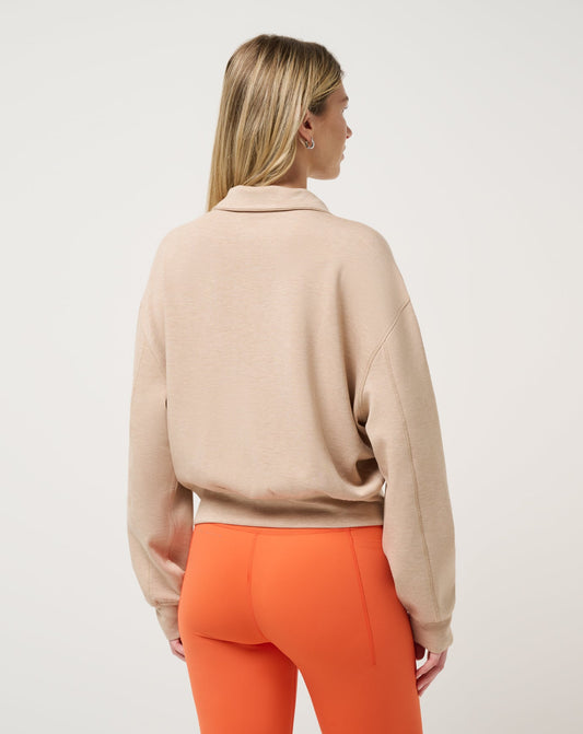 TravisMathew | Overnight Trip Half Zip - Heather Burro