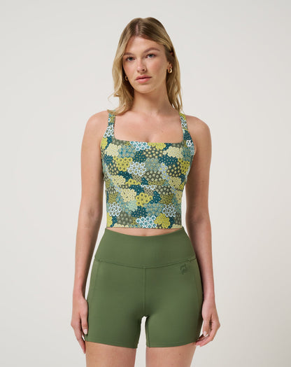 TravisMathew | Daylight Tank - Bronze Green Multi