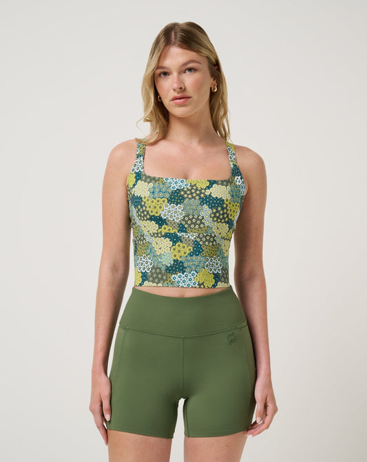 TravisMathew | Daylight Tank - Bronze Green Multi