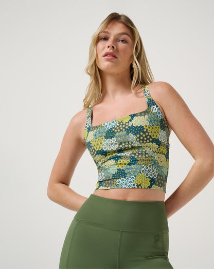 TravisMathew | Daylight Tank - Bronze Green Multi