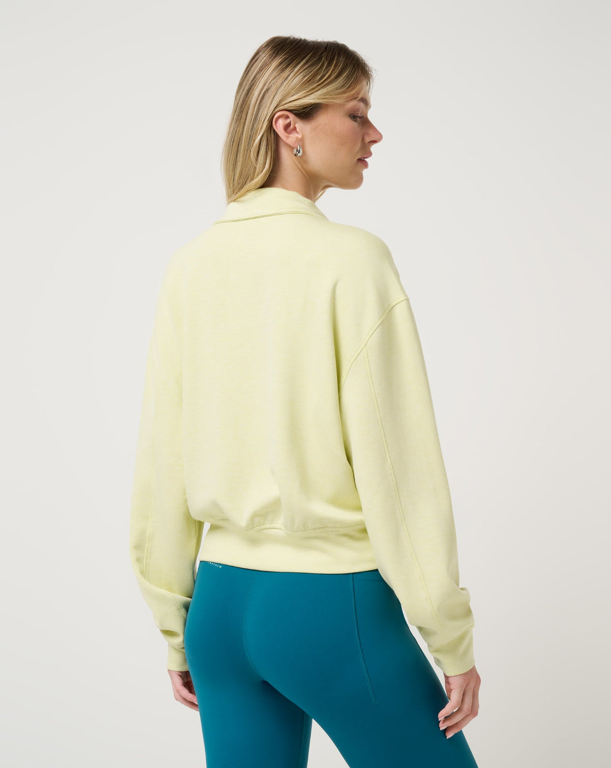 TravisMathew | Overnight Trip Half Zip - Heather Limeade