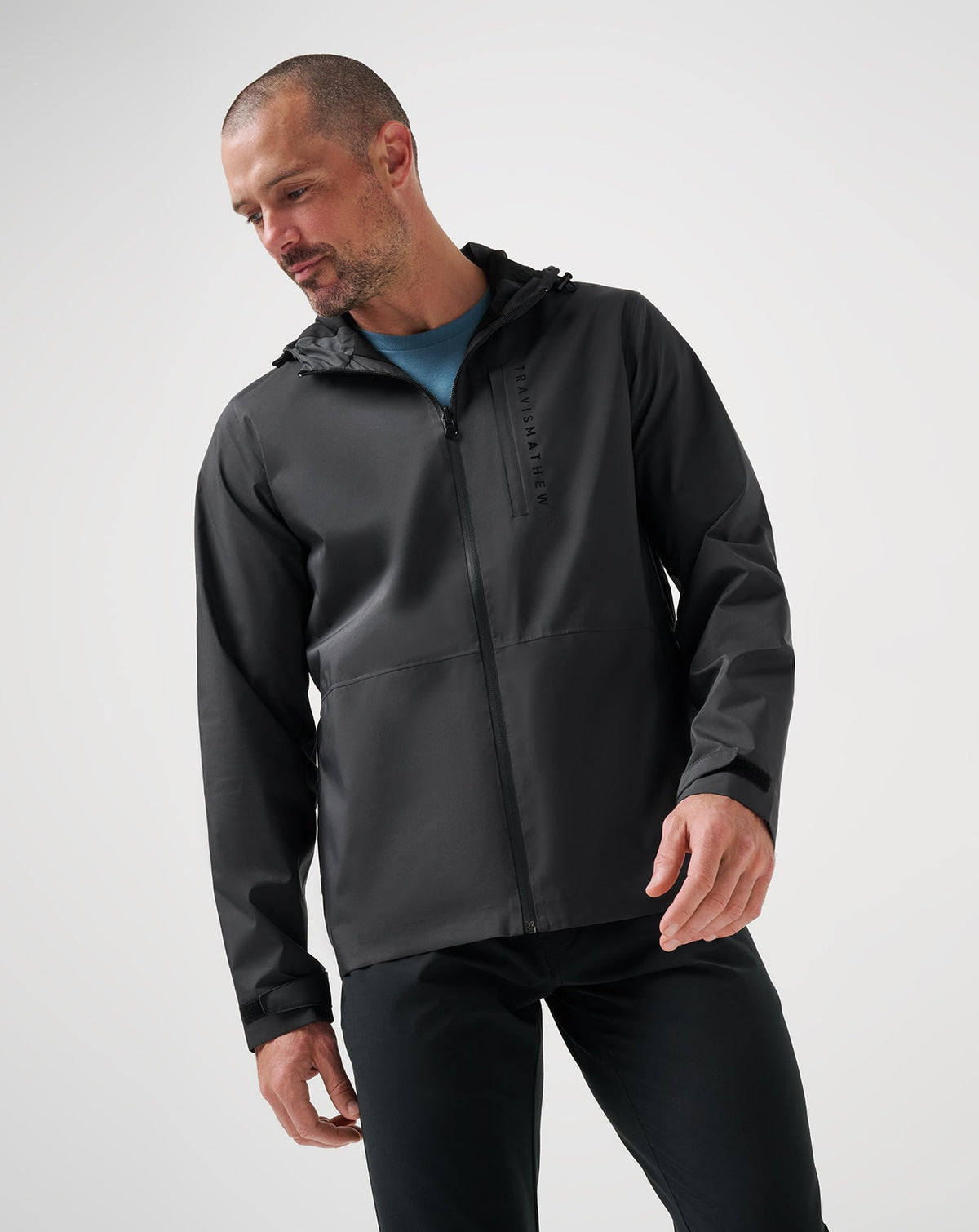 TravisMathew | Shore Side Full Zip - Black