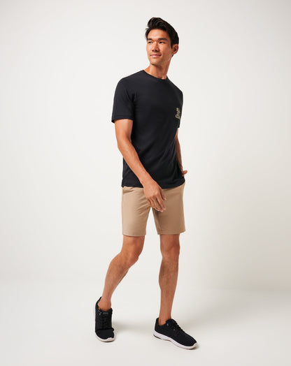TravisMathew | Lost Cave Pocket Tee - Black