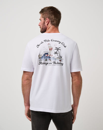 TravisMathew | Holly Jollies Tee - White