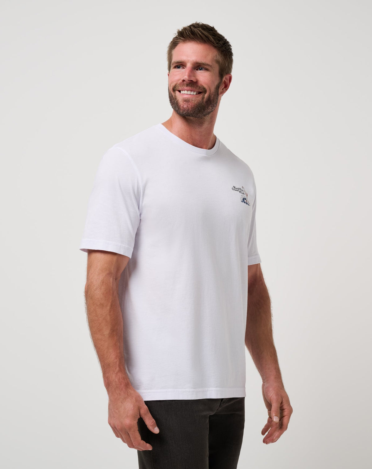 TravisMathew | Holly Jollies Tee - White
