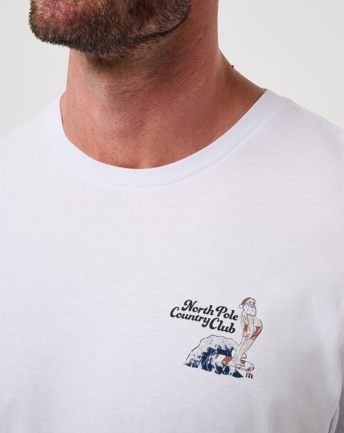 TravisMathew | Holly Jollies Tee - White
