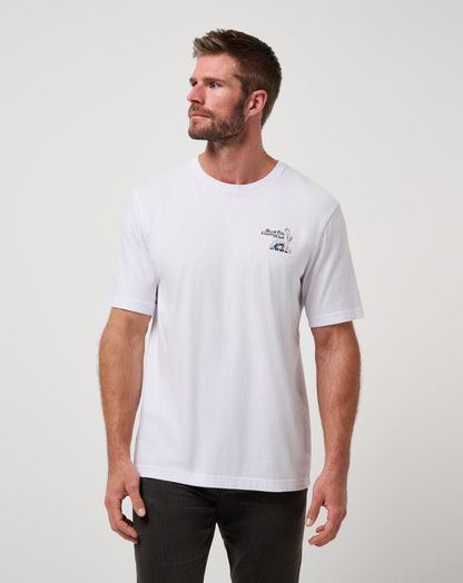 TravisMathew | Holly Jollies Tee - White