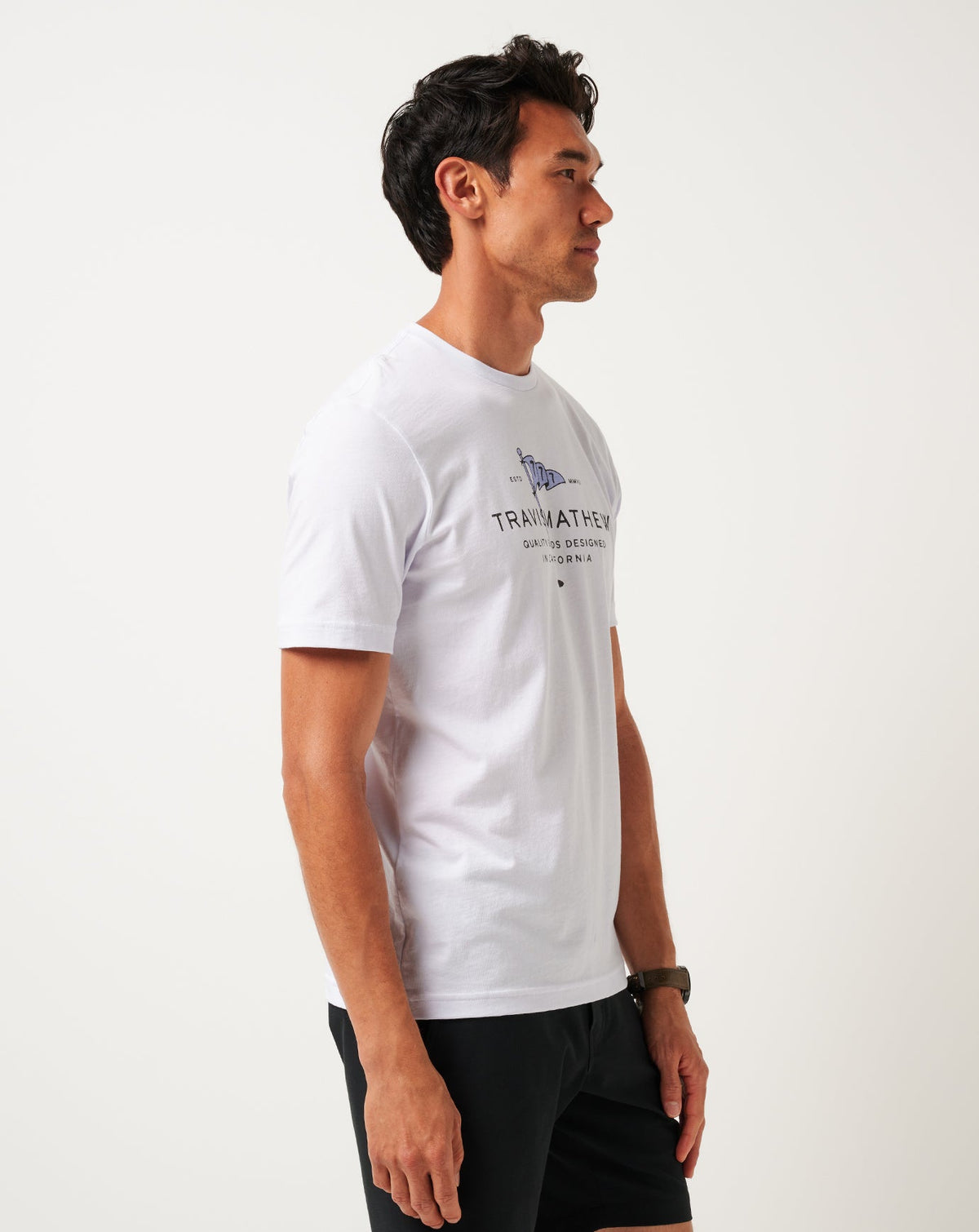 TravisMathew | Worth A Shot Tee - White