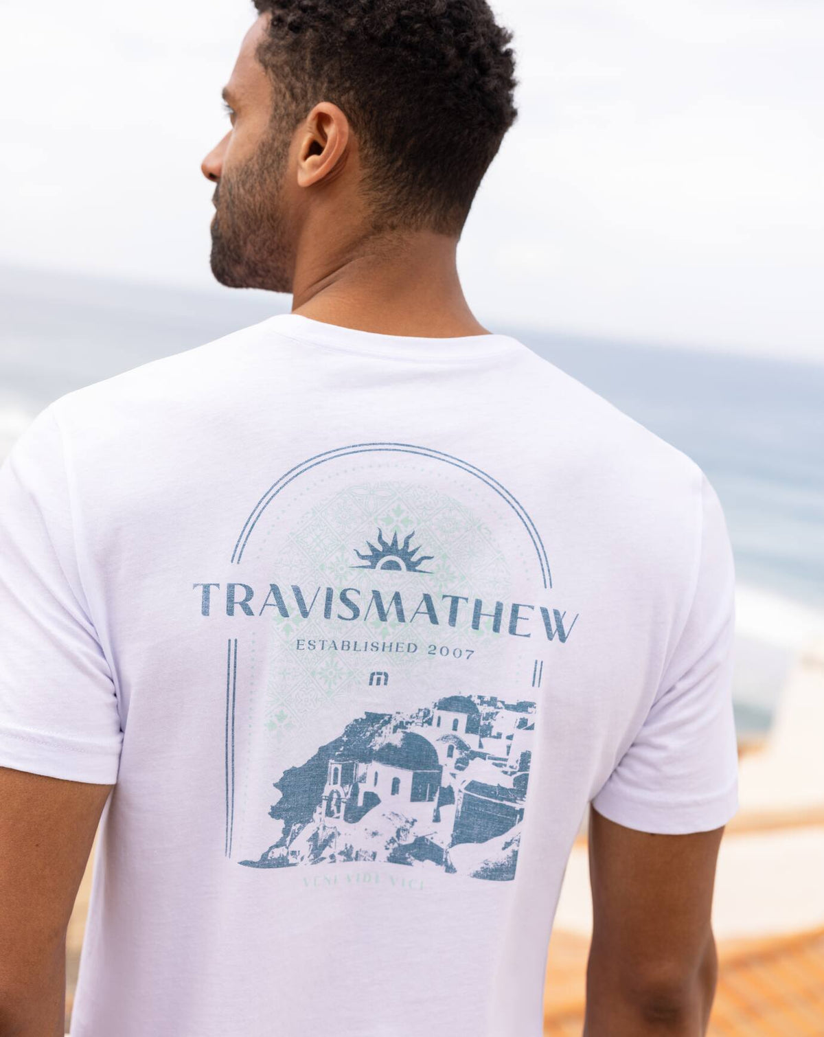 TravisMathew | Acropolis Tee - White