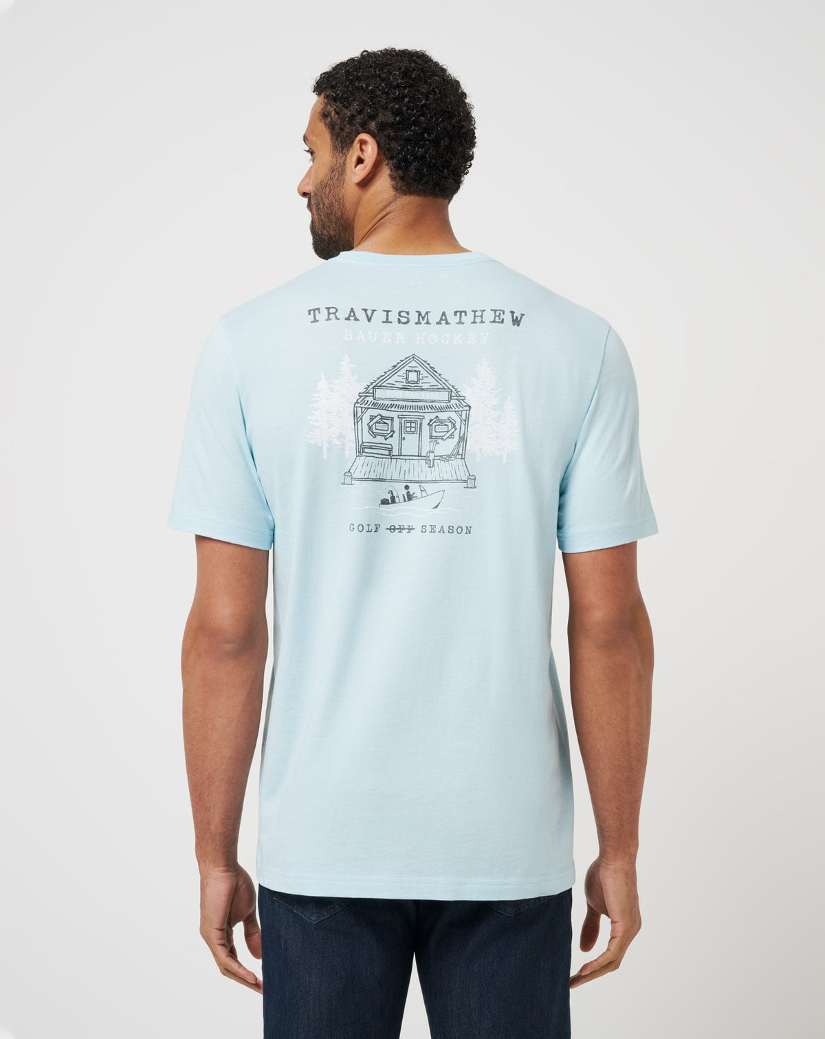 TravisMathew | Maple Tree Tee - Cory Blue