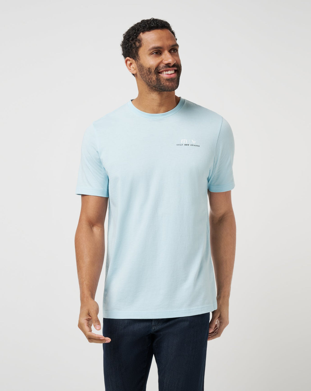 TravisMathew | Maple Tree Tee - Cory Blue