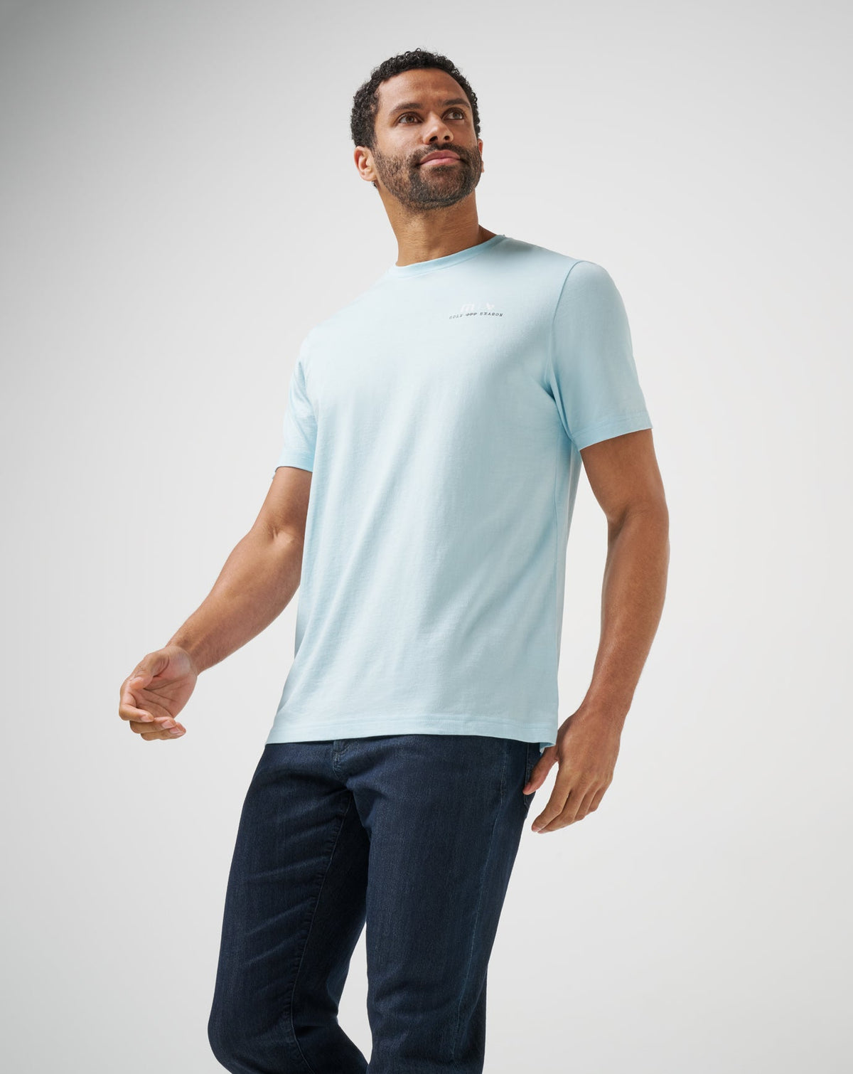 TravisMathew | Maple Tree Tee - Cory Blue