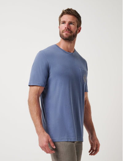 TravisMathew | Local Favorite 2.0 Tee - Vintage Indigo