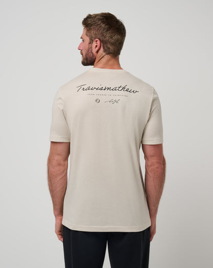 TravisMathew | Shot Maker Tee - Italian Sand