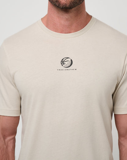 TravisMathew | Shot Maker Tee - Italian Sand